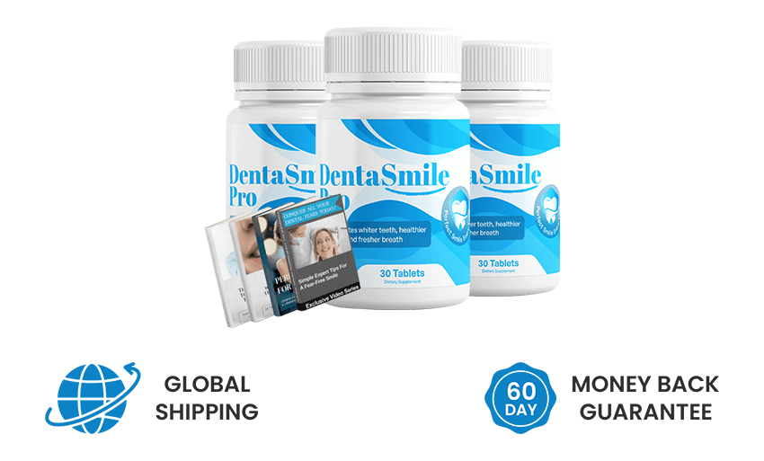 3 Bottles of DentaSmile Pro